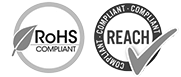 ROHS 3 and reach certification badge