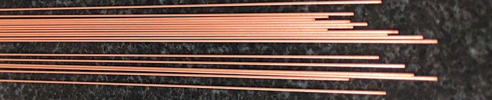 Precision Copper EDM Rod for intricate machining tasks.