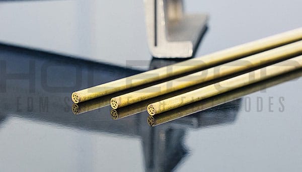 Brass Multi Channel EDM Tubes - EDM Supplies for Small Hole Drilling