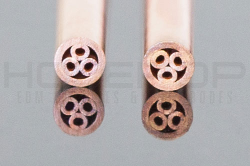 Precision Copper Multi Channel EDM Tubes for high-efficiency machining.