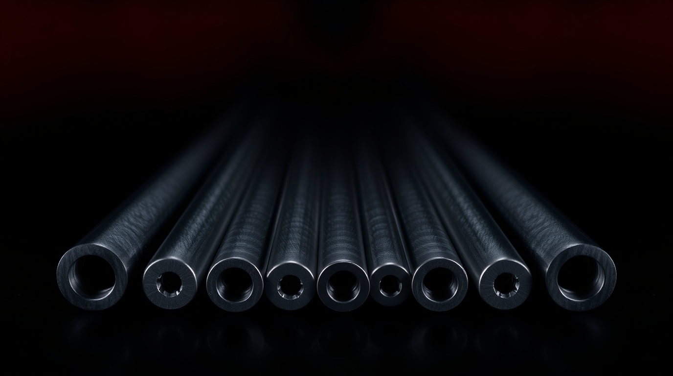 Niobium tube designed for precision drilling.