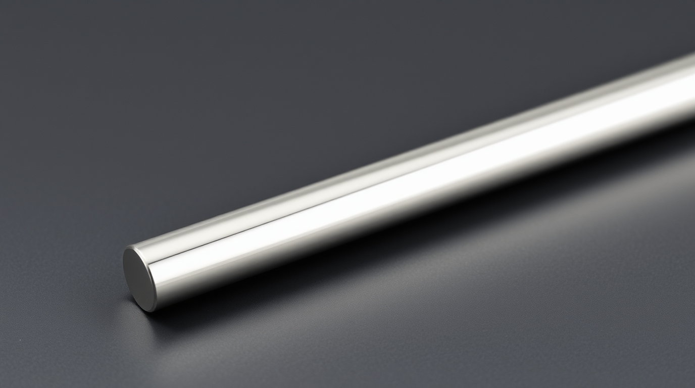 High-quality platinum-iridium tube for medical applications.