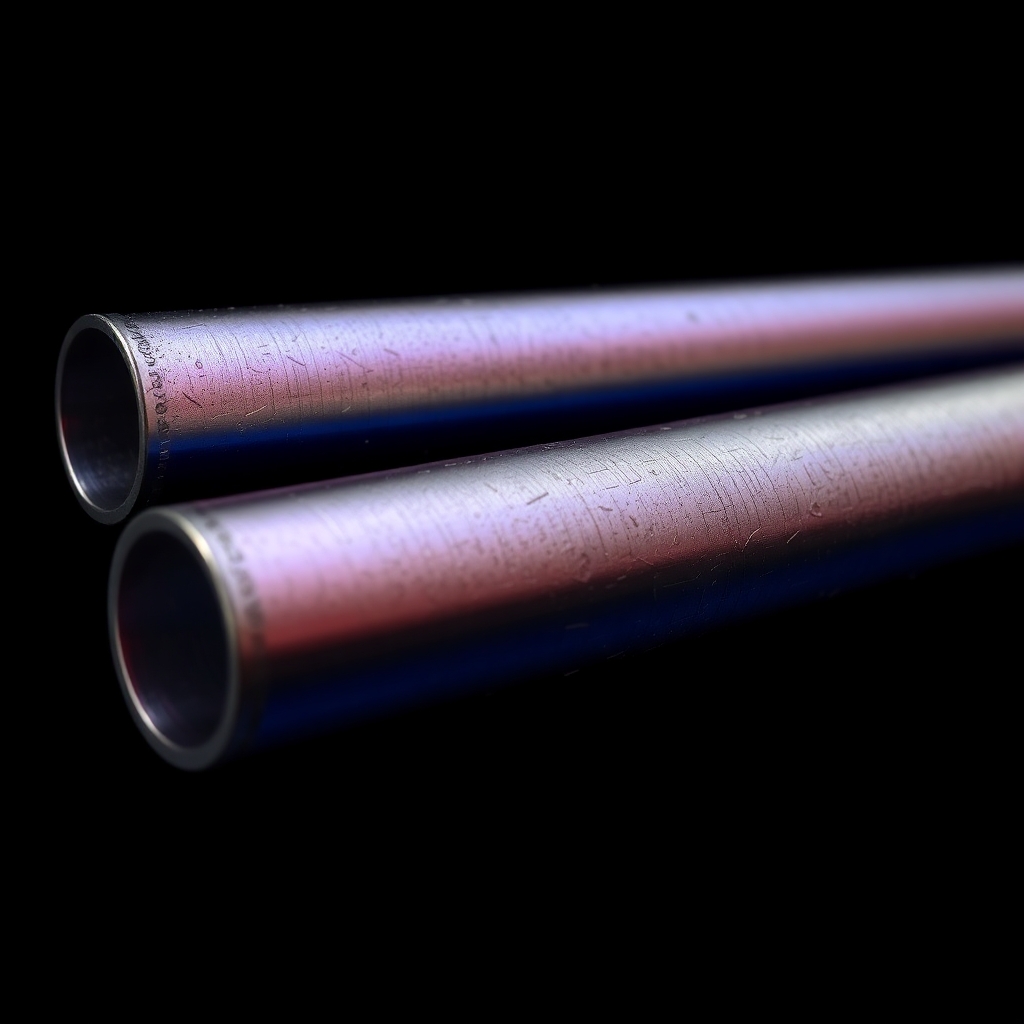 Rhenium tube engineered for precision drilling tasks.